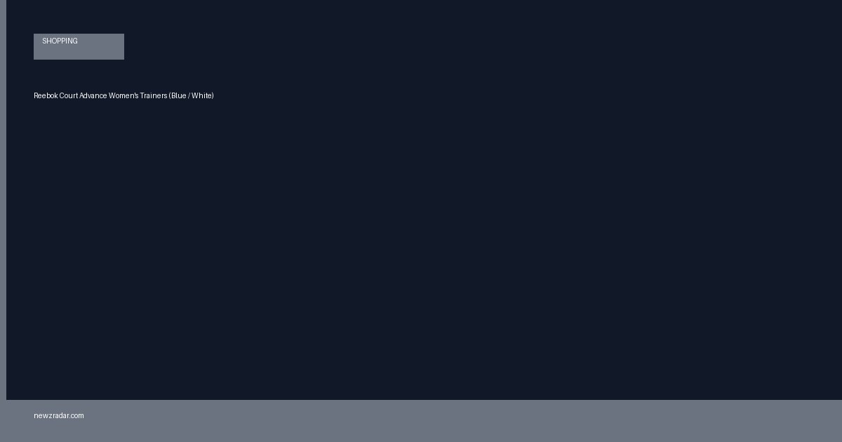 Reebok Court Advance Women's Trainers (Blue / White)